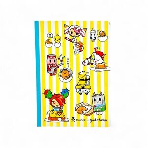 Tokidoki x Gudetama Graph Paper Notebook School Notepad Memo Cute Lazy Egg NEW